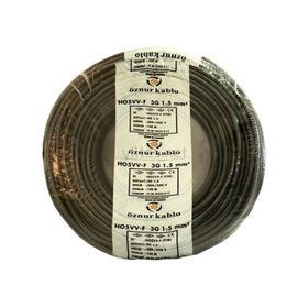 Öznur Ttr 3x1.5 mm 10 m Siyah Kablo