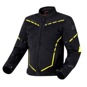 Ozone Jet II Siyah-Gri-Sarı Motosiklet Montu