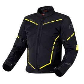 Ozone Jet II Siyah-Gri-Sarı Motosiklet Montu