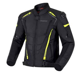 Ozone Pulse Siyah-Sarı Motosiklet Montu