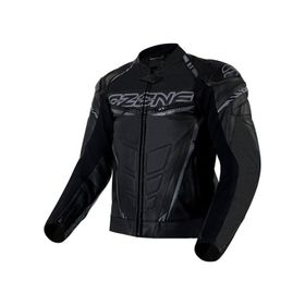 Ozone RS600 Deri Siyah Motosiklet Montu