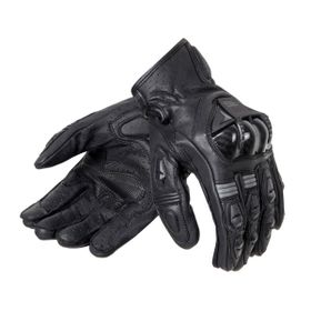 Ozone RS600 Short Deri Siyah Motosiklet Eldiveni