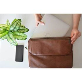 Ozpack Executive Koyu Kahve Büyük Laptop Çantası