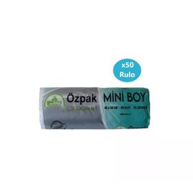 Özpak 40x50 cm 40'lı Mini Boy Çöp Torbası (50 adet)