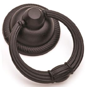 Özsan Halka Sallama Sallama Siyah Mobilya Dolap Çekmece Kulp