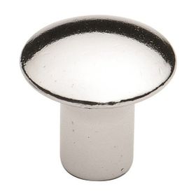 Özsan Küçük Düz Krom 19 mm Düğme