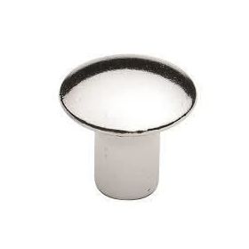 Özsan Küçük Düz Krom 19 mm Düğme