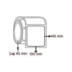 Özsaraç Etiket 100x140 mm Eko Termal Kuşe 1 Adet 500 Sarım Barkod Etiketi