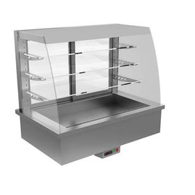 Öztiryakiler 120 cm ETA - 21H12 Model Ankastre Self Servis Sıcak Teşhir Dolabı