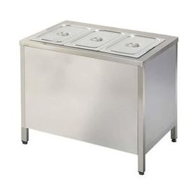 Öztiryakiler 120x70 cm Sıcak Servis Ünitesi Elektrikli Sıcaklık Dolabı