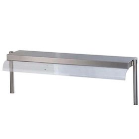 Öztiryakiler Bombe Camlı 150x30 cm Servis Rafı