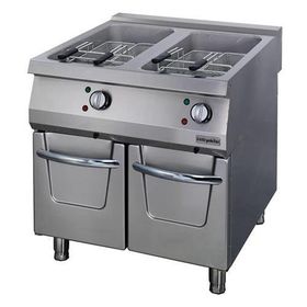 Öztiryakiler OFEI 8090 Elektrikli Dolaplı Çiftli 3600 22 lt Isı Ayarlı Fritöz