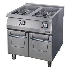 Öztiryakiler OFEI 8090 Elektrikli Dolaplı Çiftli 3600 22 lt Isı Ayarlı Fritöz