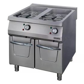 Öztiryakiler OFEI 8090 Elektrikli Dolaplı Çiftli 3600 22 lt Isı Ayarlı Fritöz