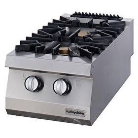 Öztiryakiler OSOG 4090 İkili 16 Kw 40x90x30 cm Set Üstü Gazlı Ocak