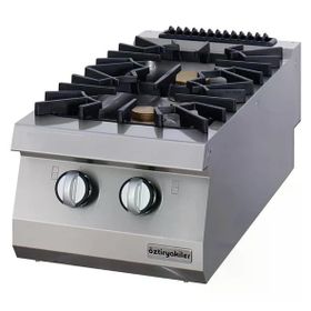 Öztiryakiler OSOG 4090 İkili 16 Kw 40x90x30 cm Set Üstü Gazlı Ocak