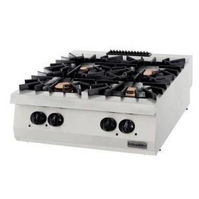 Öztiryakiler OSOG 8090 P Dörtlü 40 Kw 80x90x30 cm Set Üstü Gazlı Ocak