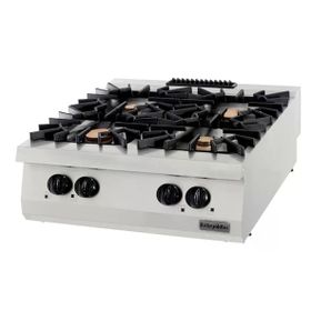 Öztiryakiler OSOG 8090 P Dörtlü 40 Kw 80x90x30 cm Set Üstü Gazlı Ocak