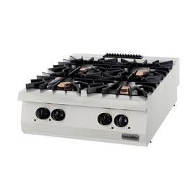 Öztiryakiler OSOG 8090 P Dörtlü 40 Kw 80x90x30 cm Set Üstü Gazlı Ocak