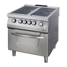 Öztiryakiler OSOGF 8090 C 700 Seri 4 Gözlü Gazlı Fırınlı Kuzine Ocak