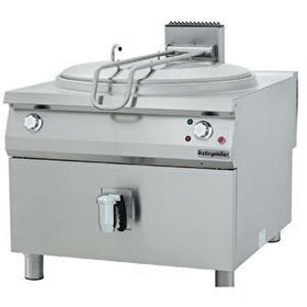 Öztiryakiler OTGIR 250 Silindirik Kazanlı 250 lt 100x110x85 cm İndirekt Gazlı Kaynatma Tenceresi