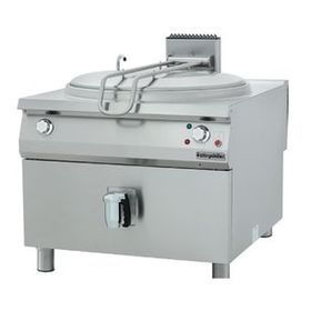 Öztiryakiler OTGIR 250 Silindirik Kazanlı 250 lt 100x110x85 cm İndirekt Gazlı Kaynatma Tenceresi