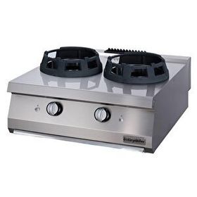 Öztiryakiler OWG 8090 80x90x30 cm İkili 900 Serisi Set Üstü Wok Ocak