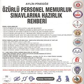 ÖZÜRLÜ PERSONEL MEMURLUK SINAVLARINA HAZIRLIK REHBERI - AYLIN PİNEGÖZ
