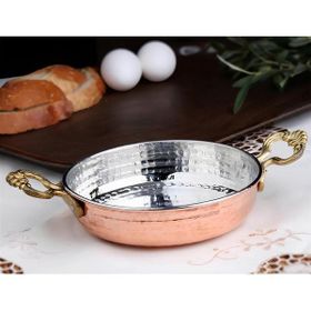 Özyetişen 18 cm Metal Bakır Tava