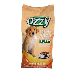 Ozzy 15 kg Kuzu Etli Pirinçli Yavru Köpek Maması