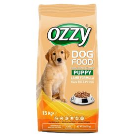 Ozzy 15 kg Kuzu Etli Pirinçli Yavru Köpek Maması