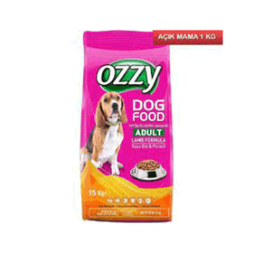 Ozzy Kuzu Etli Yetişkin Açık 1 kg Köpek Maması