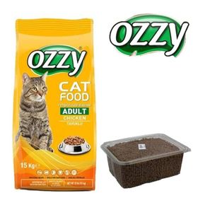 Ozzy Tavuklu 1 kg Açık Kedi Maması