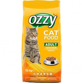 Ozzy Tavuklu 15 kg Yetişkin Kuru Kedi Maması