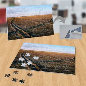 P001 Ağaçsız Arazi 99 Parça Puzzle Yapboz