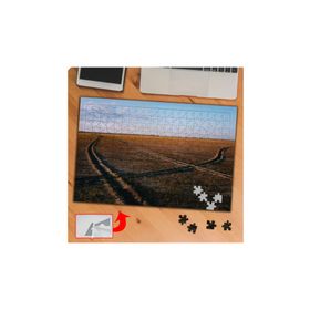 P001 Kırsal Bölge Toprak Arazisi 240 Parça Puzzle Yapboz Tablo