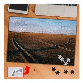 P001 Kırsal Bölge Toprak Arazisi 240 Parça Puzzle Yapboz Tablo