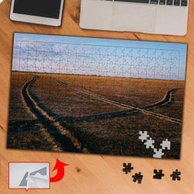 P001 Kırsal Bölge Toprak Arazisi 240 Parça Puzzle Yapboz Tablo