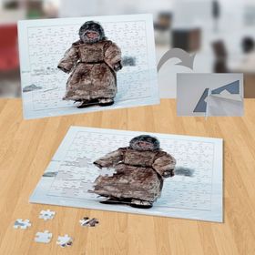 P003 Moğol Bebeği 99 Parça Puzzle Yapboz