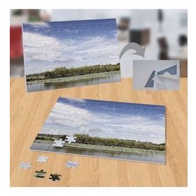 P005 Temiz Gökyüzü Göl 99 Parça Puzzle Yapboz