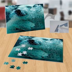 P014 Deniz Altından Kutup Ayısı 99 Parça Puzzle Yapboz