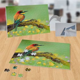 P015 Daldaki Renkli Kuş 99 Parça Puzzle Yapboz