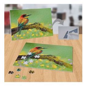 P015 Daldaki Renkli Kuş 99 Parça Puzzle Yapboz