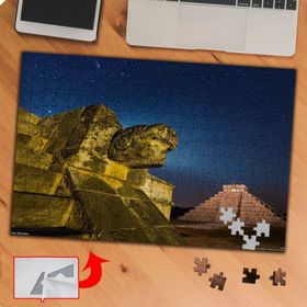 P016 Piramitler Mimari Yapı 240 Parça Puzzle Yapboz Tablo