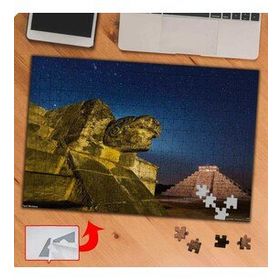 P016 Piramitler Mimari Yapı 240 Parça Puzzle Yapboz Tablo