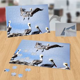 P022 Leylek Sürüsü 99 Parça Puzzle Yapboz