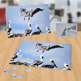 P022 Leylek Sürüsü 99 Parça Puzzle Yapboz