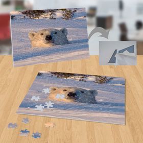 P023 Buzulun İçindeki Kutup Ayısı 99 Parça Puzzle Yapboz