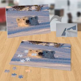 P023 Buzulun İçindeki Kutup Ayısı 99 Parça Puzzle Yapboz