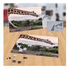 P029 Su İçen Zürafa 99 Parça Puzzle Yapboz